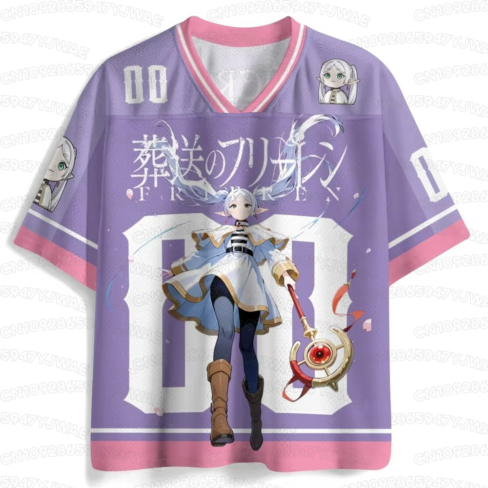 Frieren Anime Merchandise - Camiseta de Verão para Mulheres e