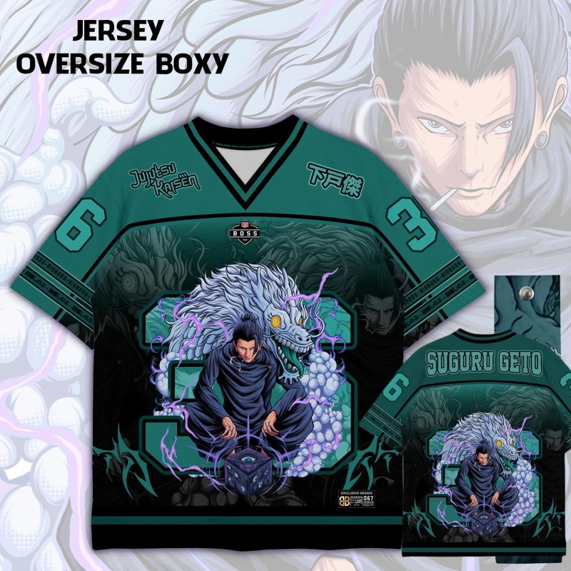 Anime Merchandise For Men - Camiseta Estampada Anime Jujutsu Kaisen Choso