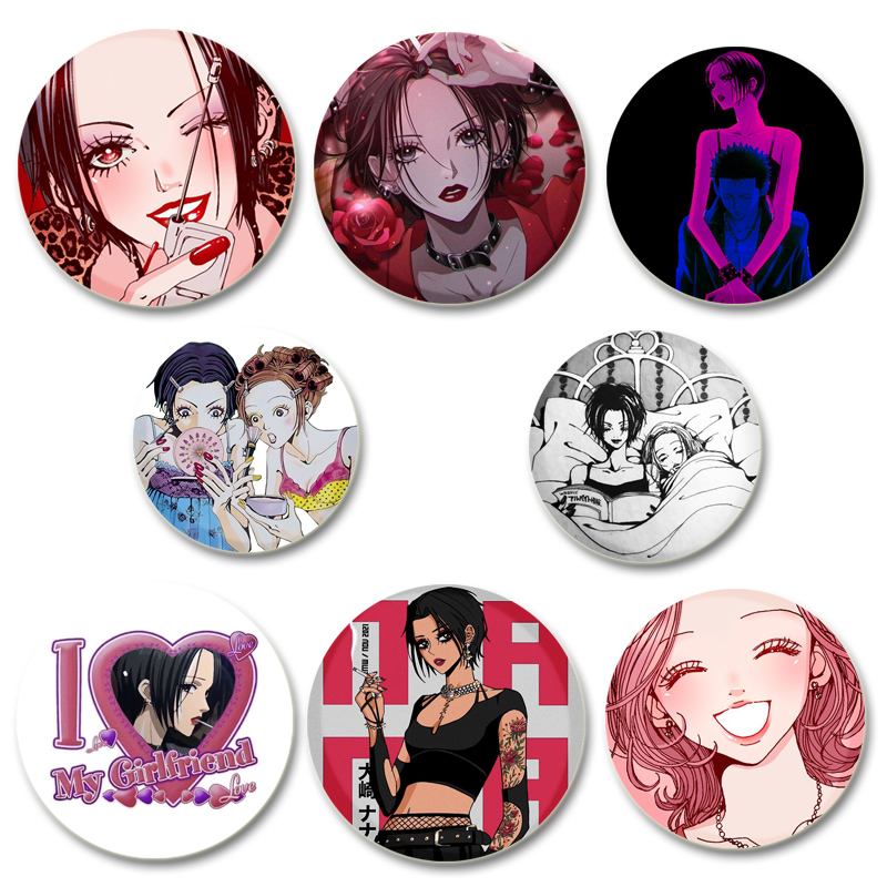 Nana Anime Merchandise - Pins de Esmalte Anime Nana Osaki