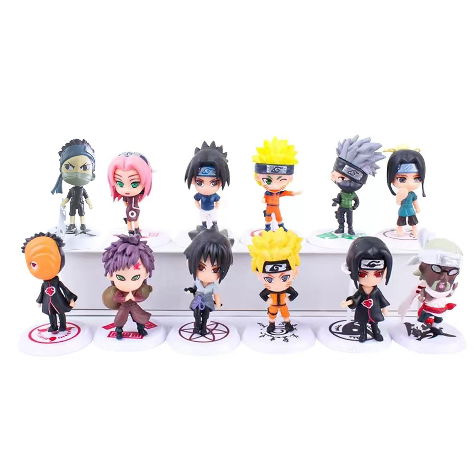Rare Anime Merchandise - Hot 12 pçs/set Anime Figura Naruto