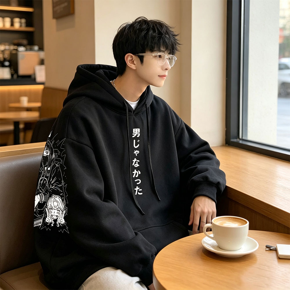 Anime Merch Hoodie - Hoodie Anime The Guy She Was
