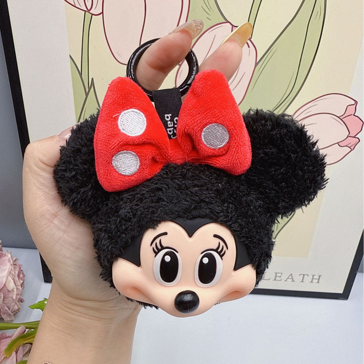 Original Anime Merchandise - Mickey minnie boneca de pelúcia chaveiro