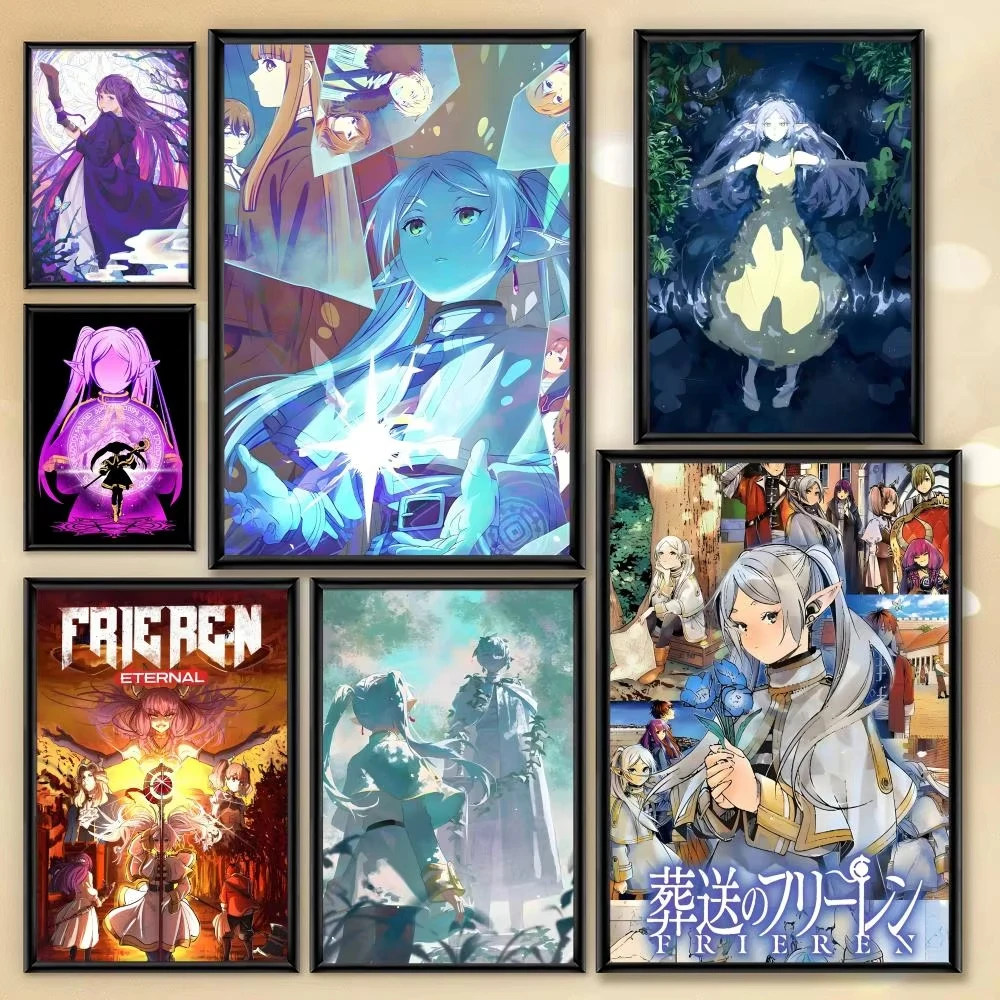 Frieren Anime Merchandise - Pintura a Óleo DIY por Números: