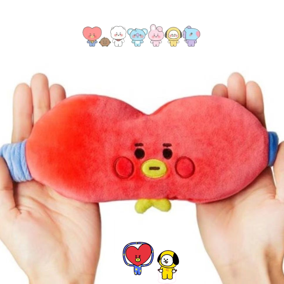 Original Anime Merchandise - Máscara de olhos de pelúcia fofa