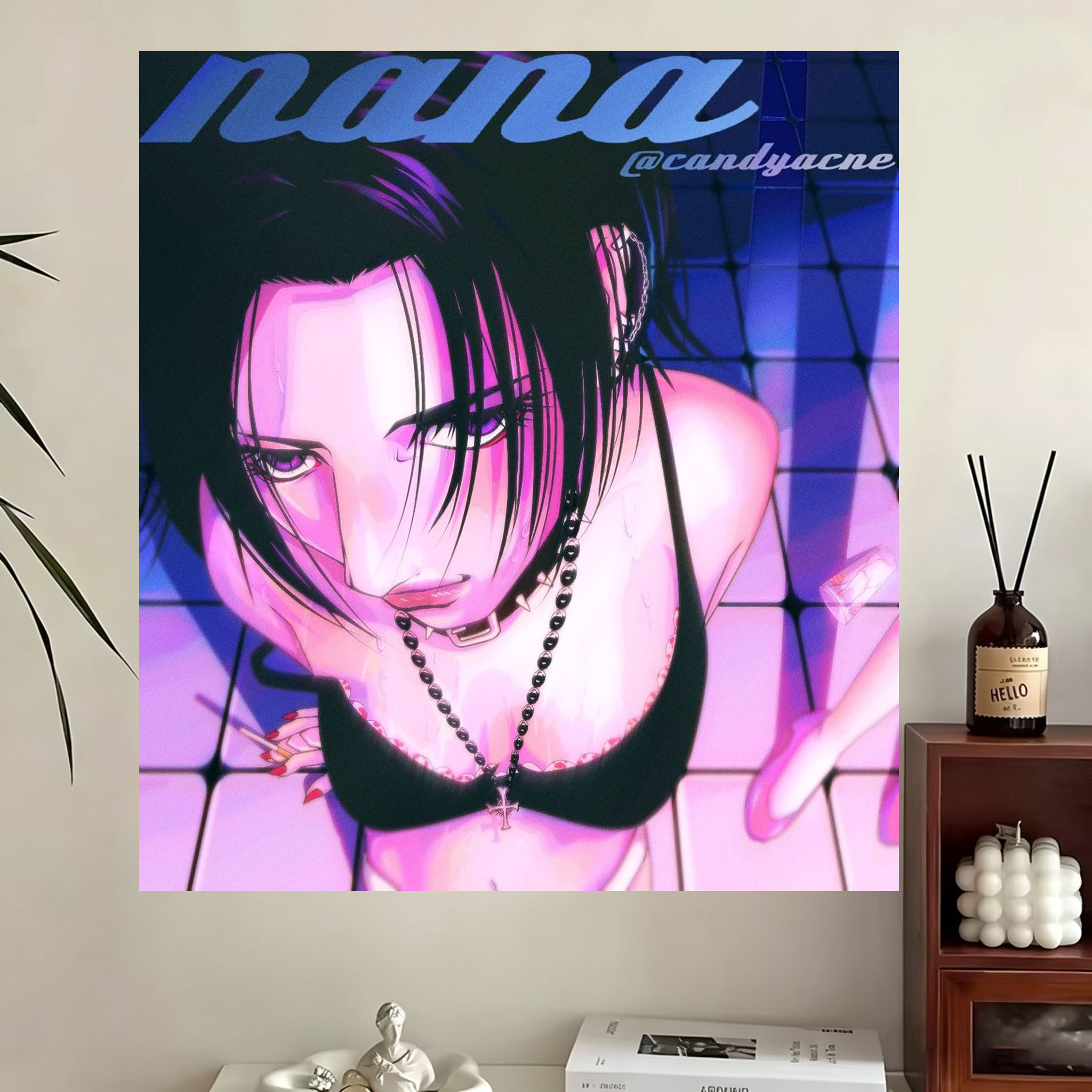 Nana Anime Merchandise - Tapeçaria VIKAMA NANA Komatsu Nana, Grande