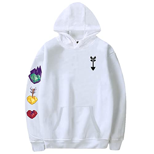 Anime Merch Hoodie - 2022 grian 3 vidas sonho equipe