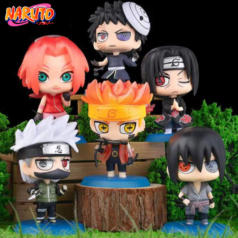 Rare Anime Merchandise - Hot 6 pçs/set Naruto Shippuden Anime