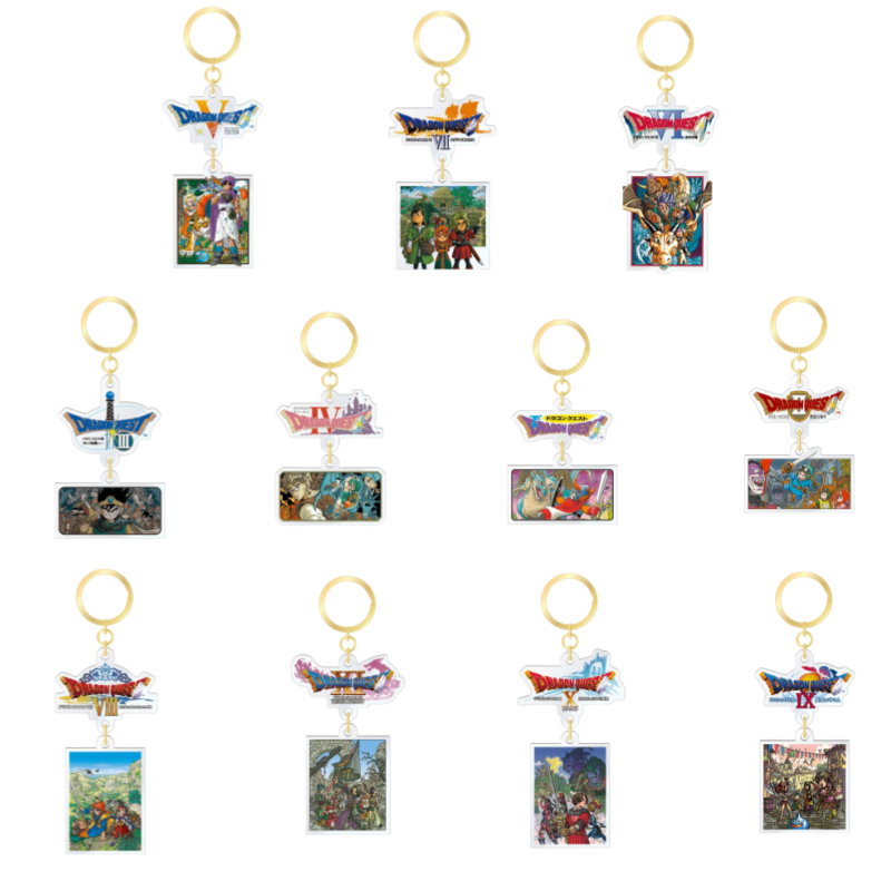 Frieren Anime Merchandise - Chaveiro de Acrílico de 6cm para