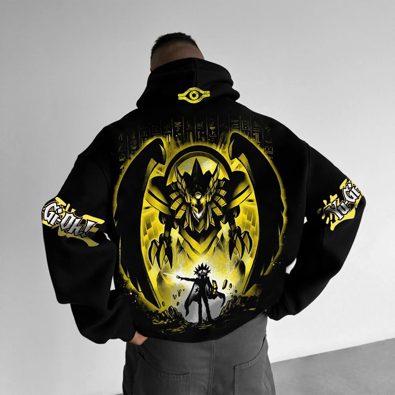 2025 Yu Gi Oh Personagem de an - Anime Merch Hoodie avaliação e preço