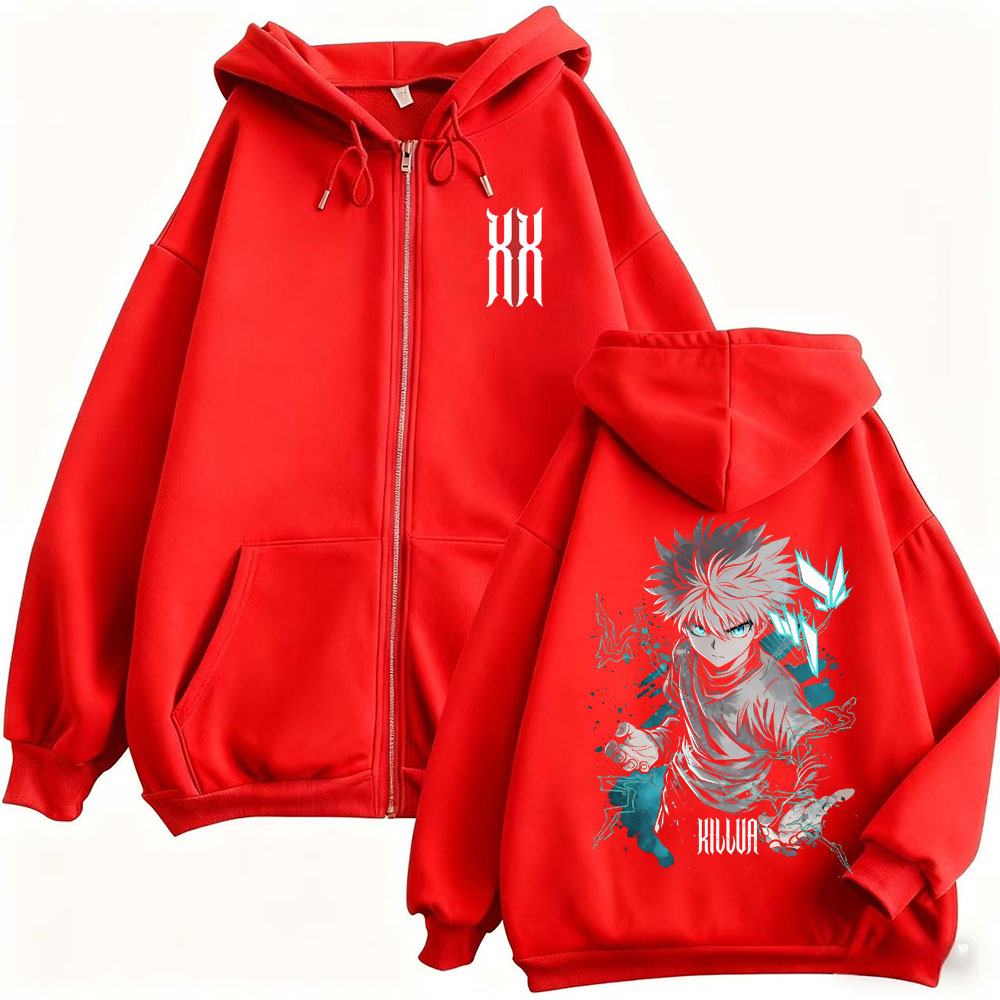 Hoodie com Zíper Hunter X Hunt - Anime Merch Hoodie avaliação e preço