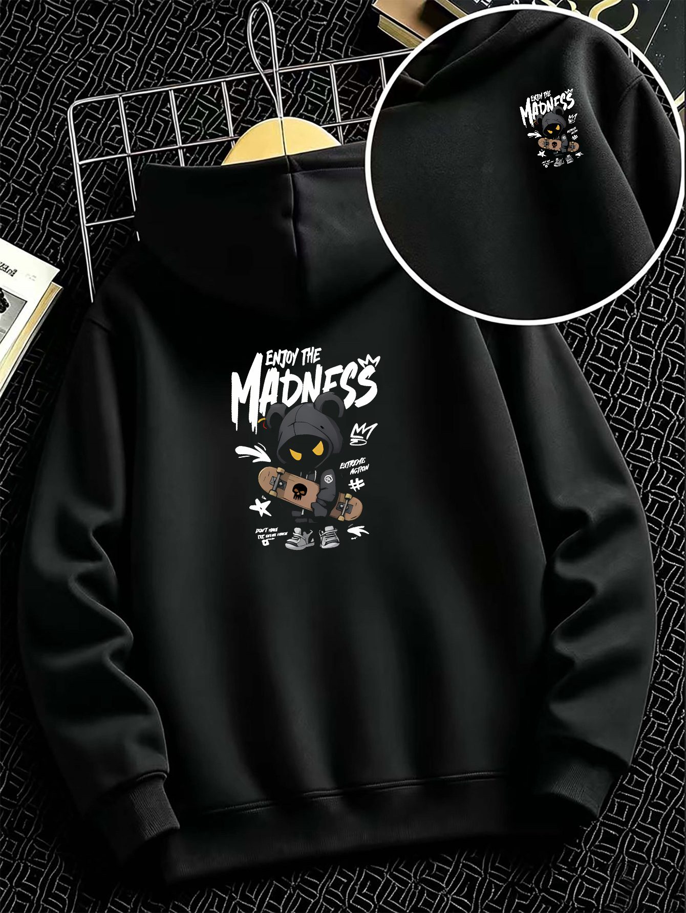 Moletom com Capuz para Meninos - Anime Merch Hoodie avaliação e preço