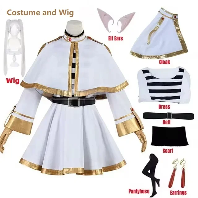 Fantasia de Cosplay Sousou No  - Frieren Anime Merchandise avaliação e preço