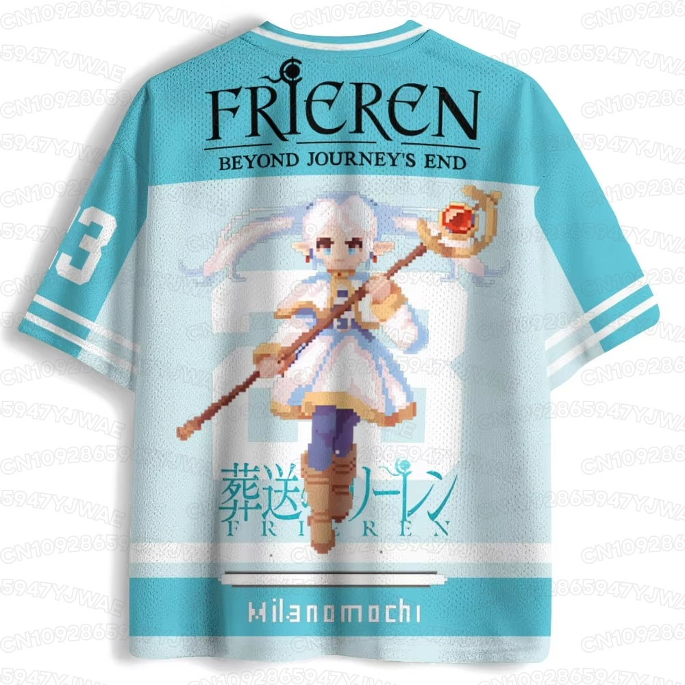 Camiseta de Verão para Mulhere - Frieren Anime Merchandise avaliação e preço