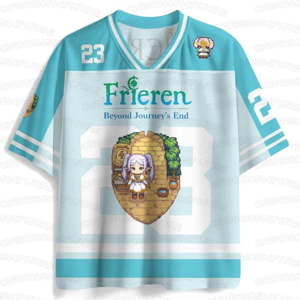 Camiseta de Verão para Mulhere - Frieren Anime Merchandise avaliação e preço