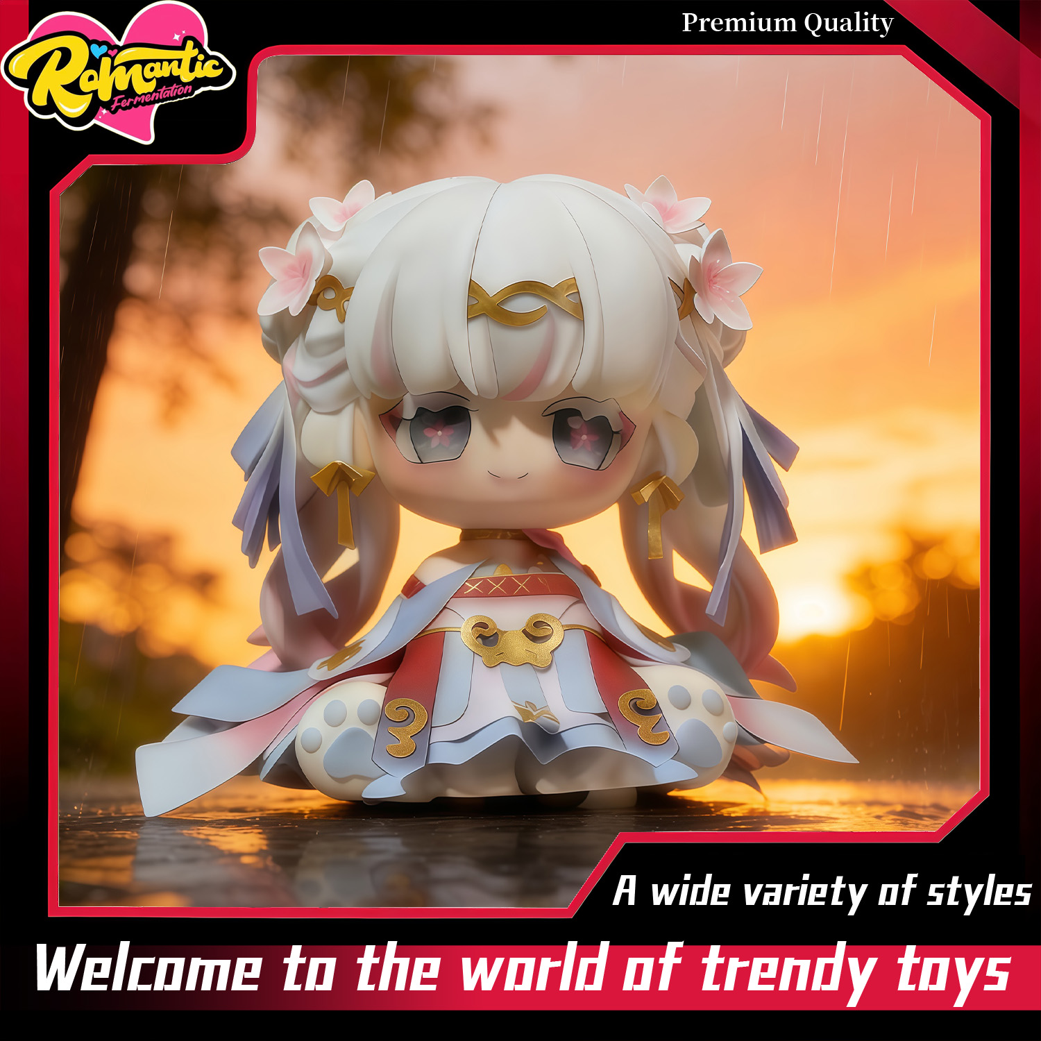 Figurinha de Anime GK Versão Q - Popular Anime Merchandise avaliação e preço