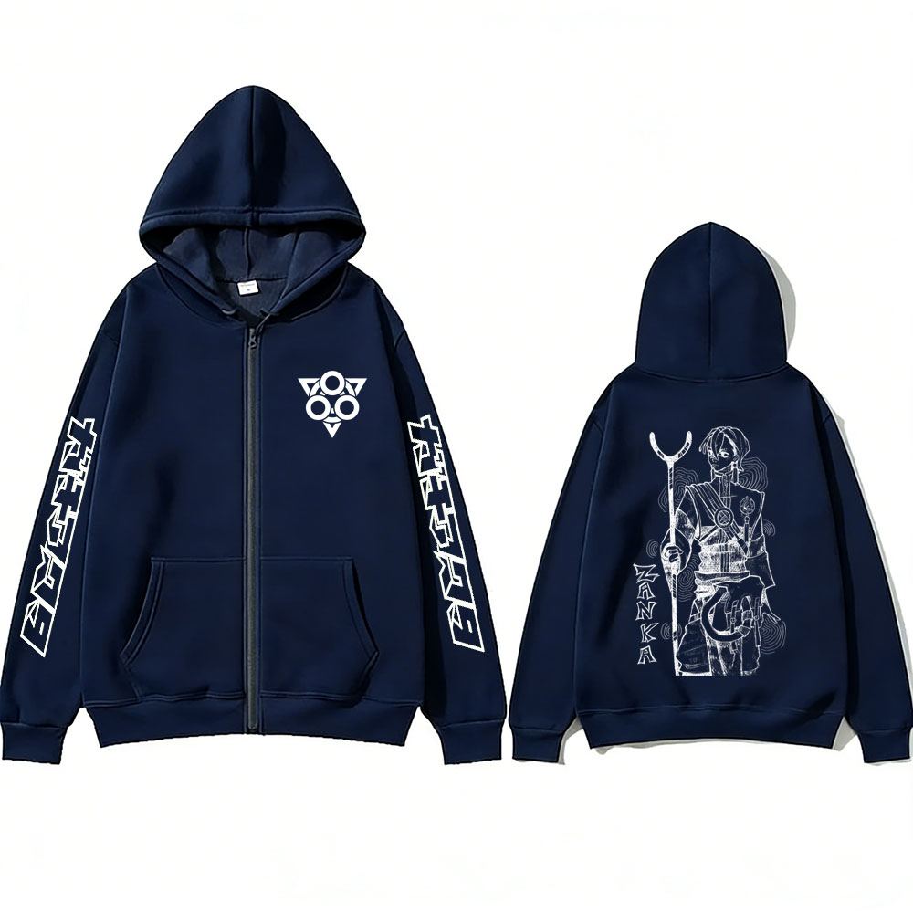 Moletom com Zíper Anime Gachia - Anime Merch Hoodie avaliação e preço