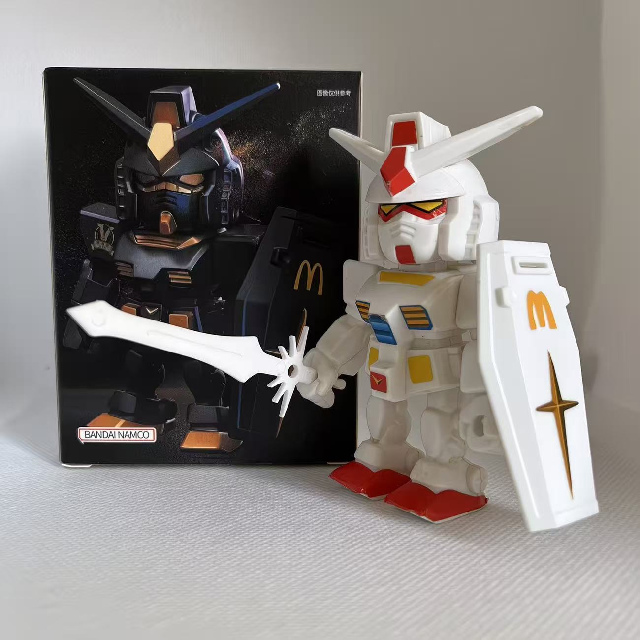 Figura McDonald Gundam Qmsv Rx - Bandai Gundam Hg avaliação e preço