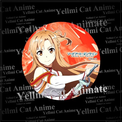 Broche de Anime Sword Art Onli - Anime Merchandise Online avaliação e preço