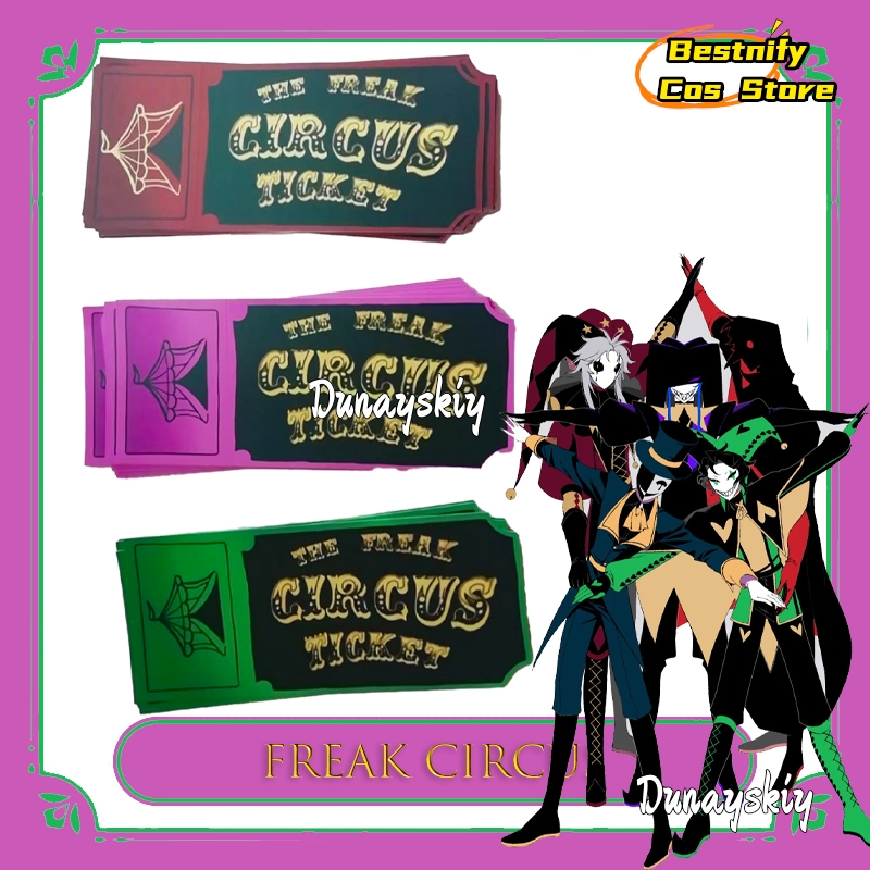 Cartão de bilhete de circo BFr - Anime Merchandise Europe avaliação e preço