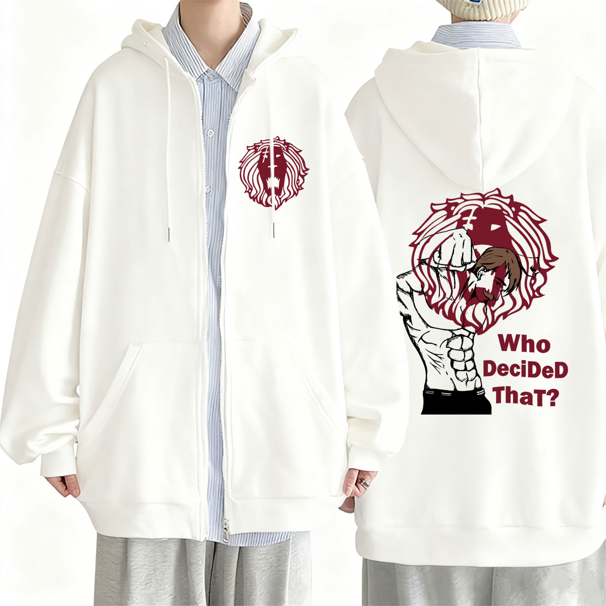 Anime Os Sete Pecados Mortais: - Anime Merch Hoodie avaliação e preço