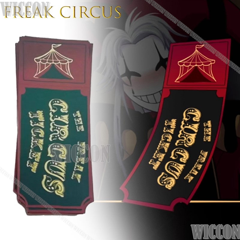 Freak circo bilhete cartão ver - Anime Merchandise Europe avaliação e preço