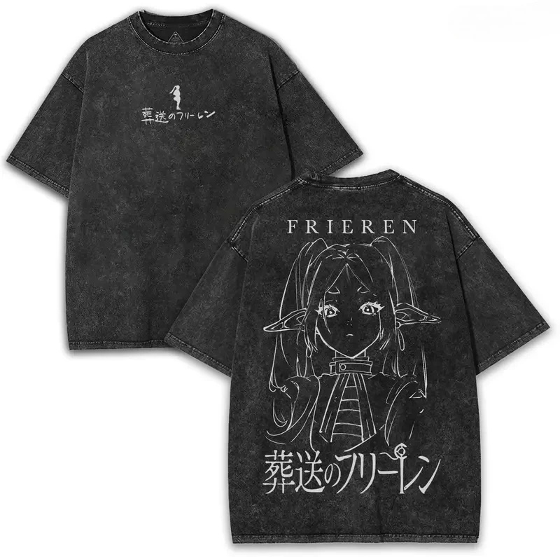 Frieren t camisa além do fim d - Frieren Anime Merchandise avaliação e preço