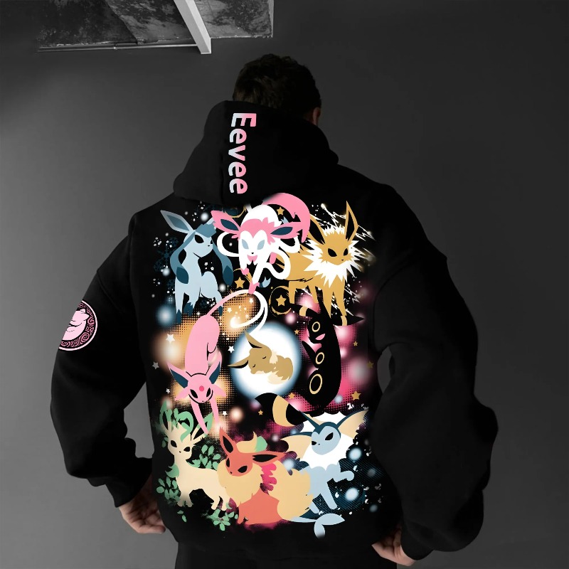 2025 Pok É Mon Personagem Clás - Anime Merch Hoodie avaliação e preço