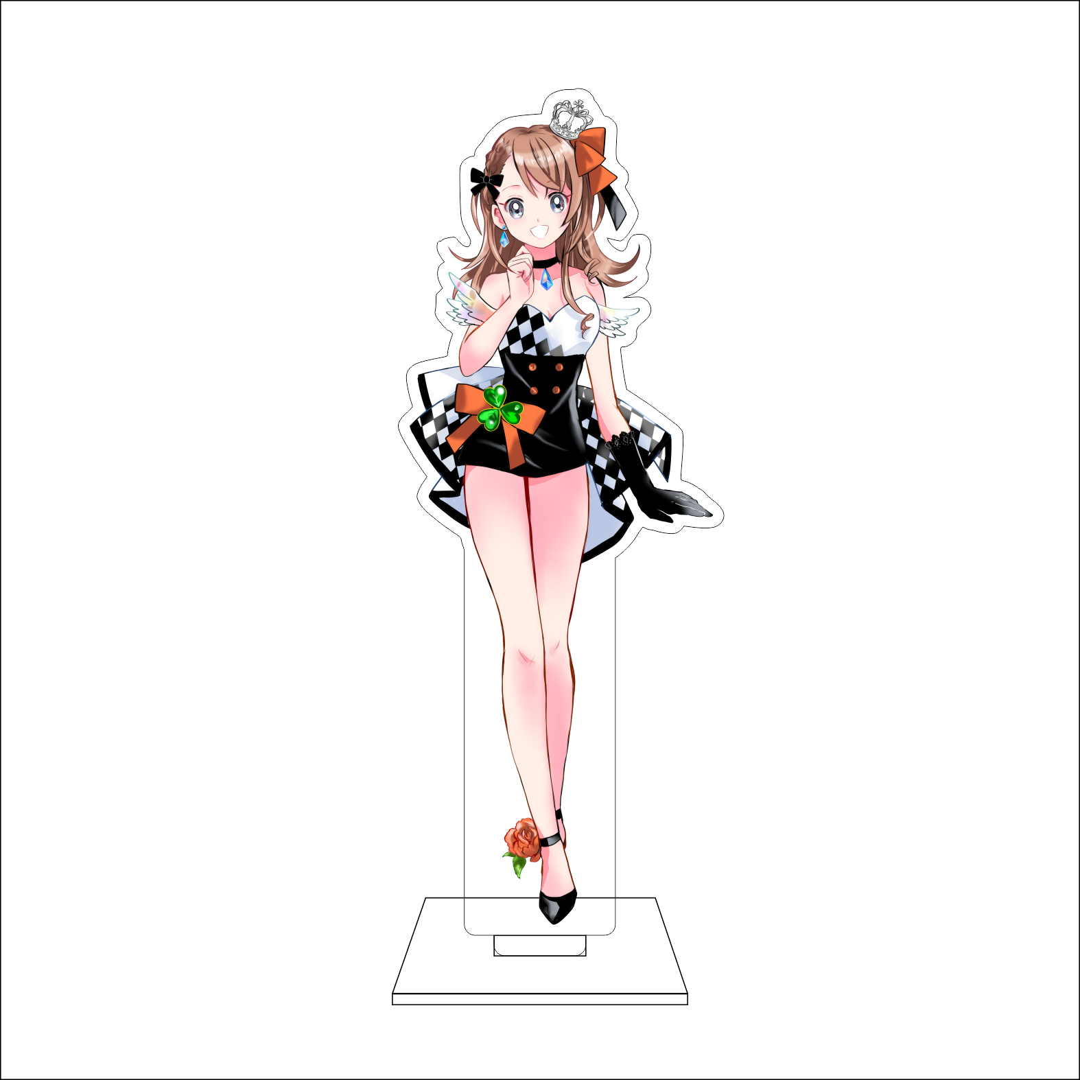 Anime de 16CM ‌ Figura Acrílic - Anime Merchandise Collection avaliação e preço