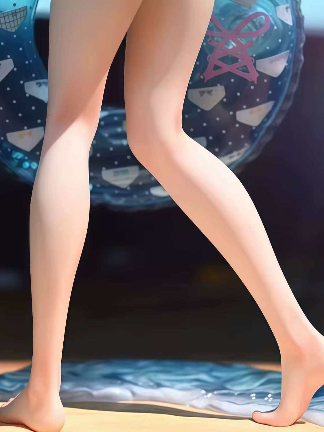 Anel de Natação - Figura de An - Popular Anime Merchandise avaliação e preço