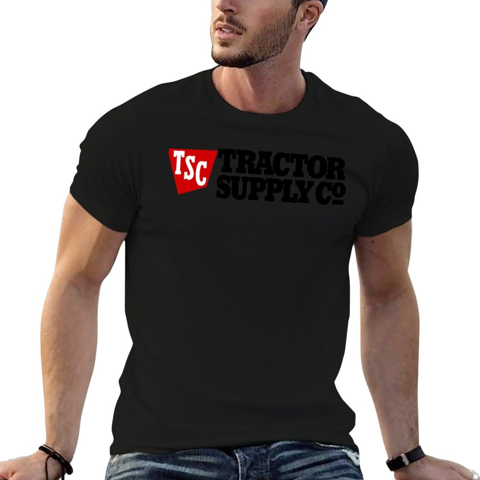 Camiseta com logotipo do Tract - Anime Merchandise For Men avaliação e preço