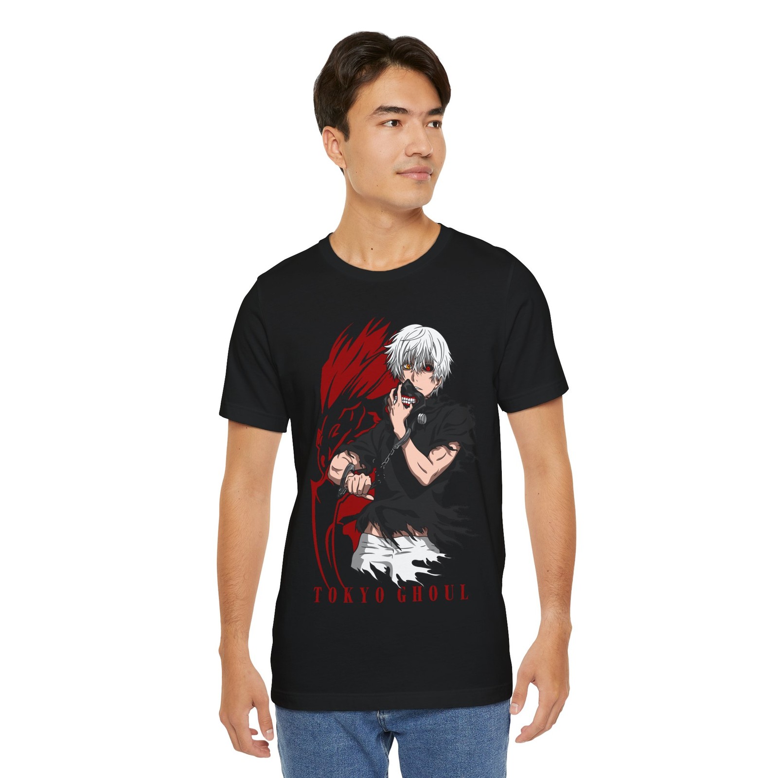 Camiseta de Anime Tokyo Ghoul, - Anime Merchandise For Men avaliação e preço
