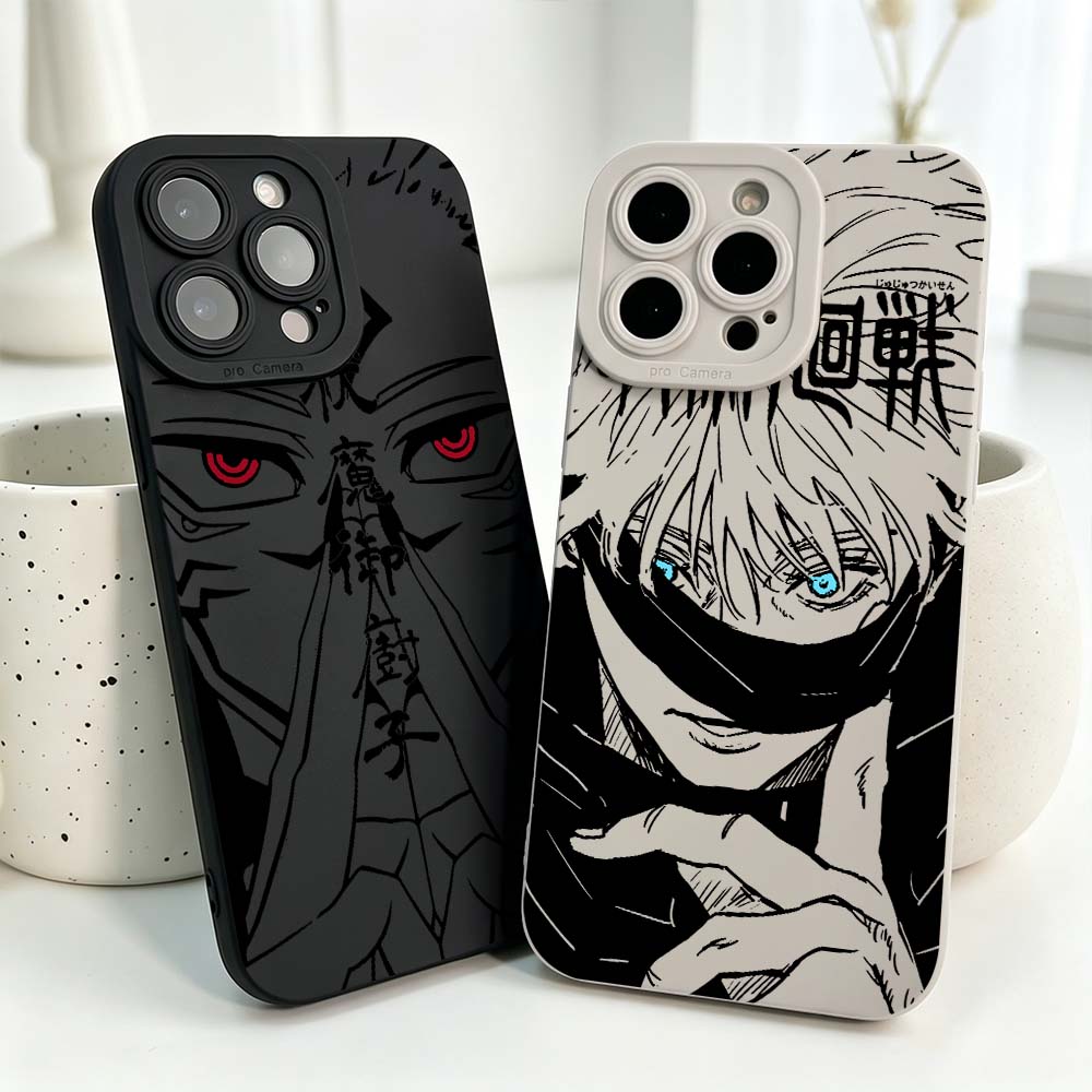 Capa de Silicone Macia Anime J - Phone Case Anime avaliação e preço