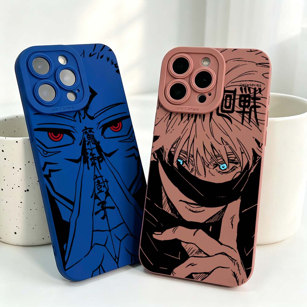 Capa de Silicone Macia Anime J - Phone Case Anime avaliação e preço