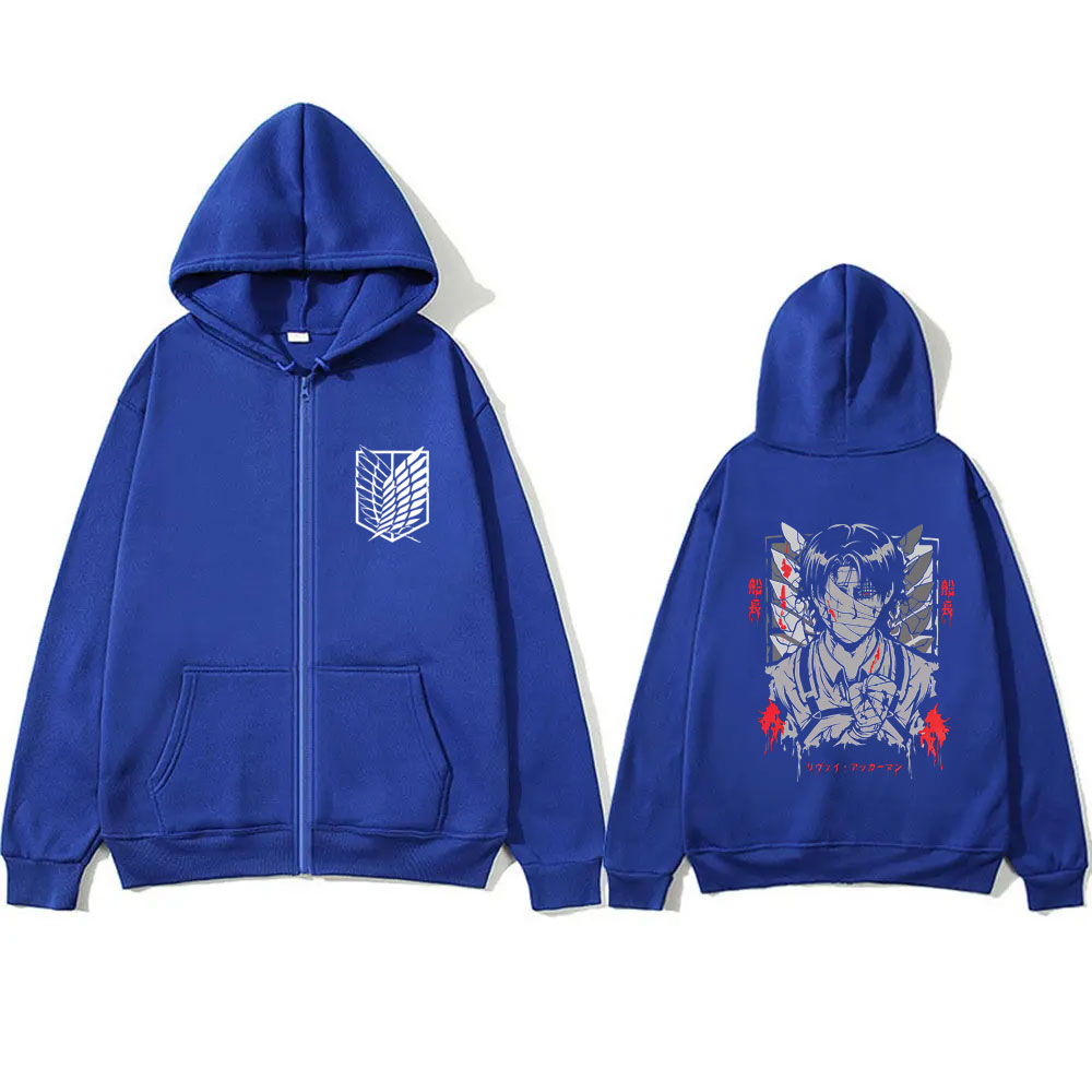 Anime ataque em titã levi acke - Anime Merch Hoodie avaliação e preço