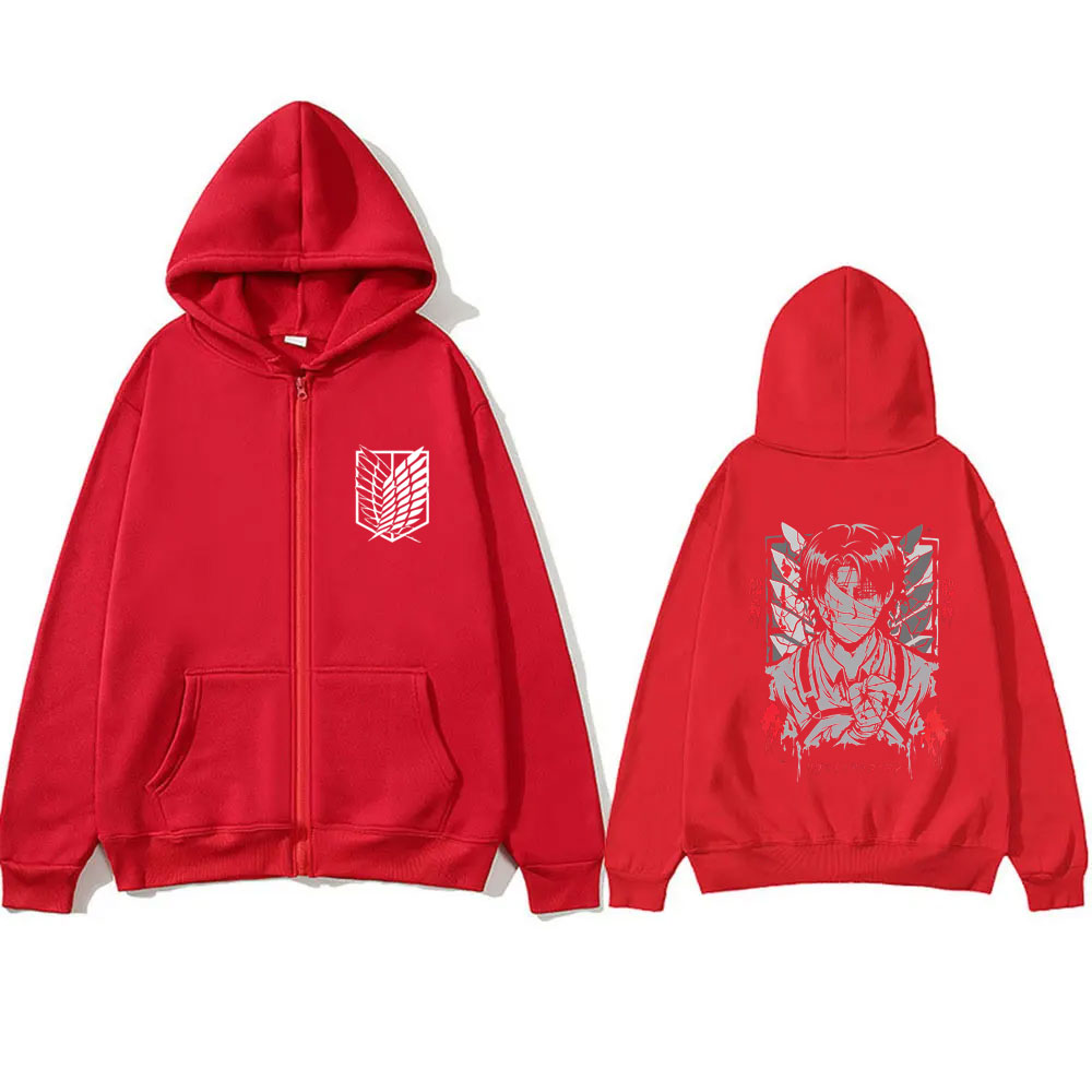 Anime ataque em titã levi acke - Anime Merch Hoodie avaliação e preço