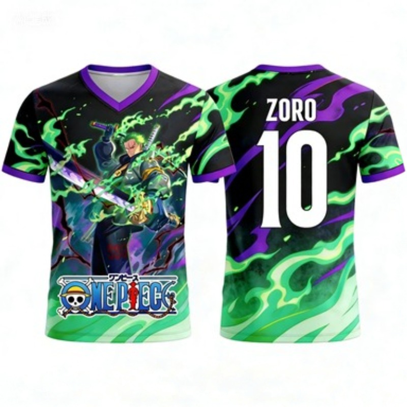 Camiseta de Futebol Anime de V - Anime Merchandise Online avaliação e preço