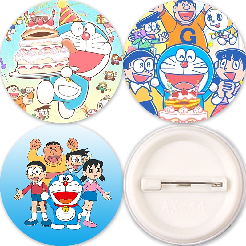 Pins de Anime Doraemon para Mu - Anime Merchandise For Men avaliação e preço